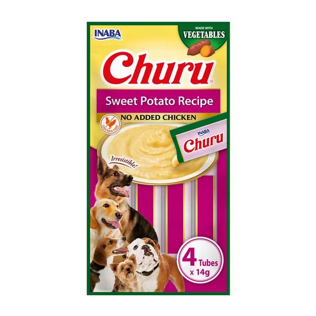 inaba-churu-dog-friandise-chien-patate-douce-4-x-14-g image 1