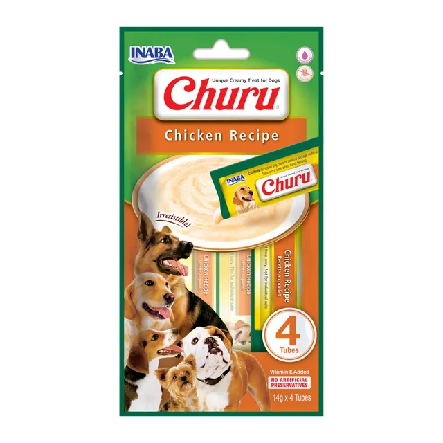 inaba-ciao-churu-dog-friandise-chien-poulet-56-g-liquide image 1
