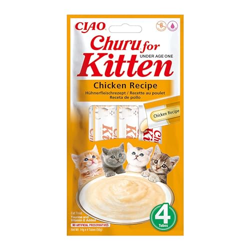 inaba-churu-kitten-cr-me-chat-poulet-4-x-14-g-hydratante image 7