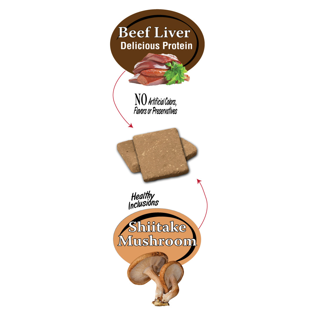 benny-bully-s-liver-plus-foie-b-uf-shiitake-friandise-chien image 5