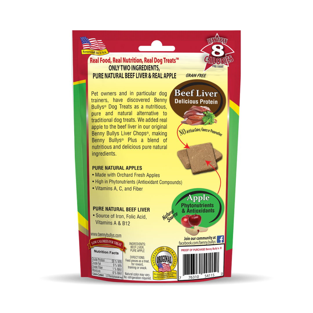 benny-bullys-liver-plus-foie-pomme-friandise-chien-vitamines image 2