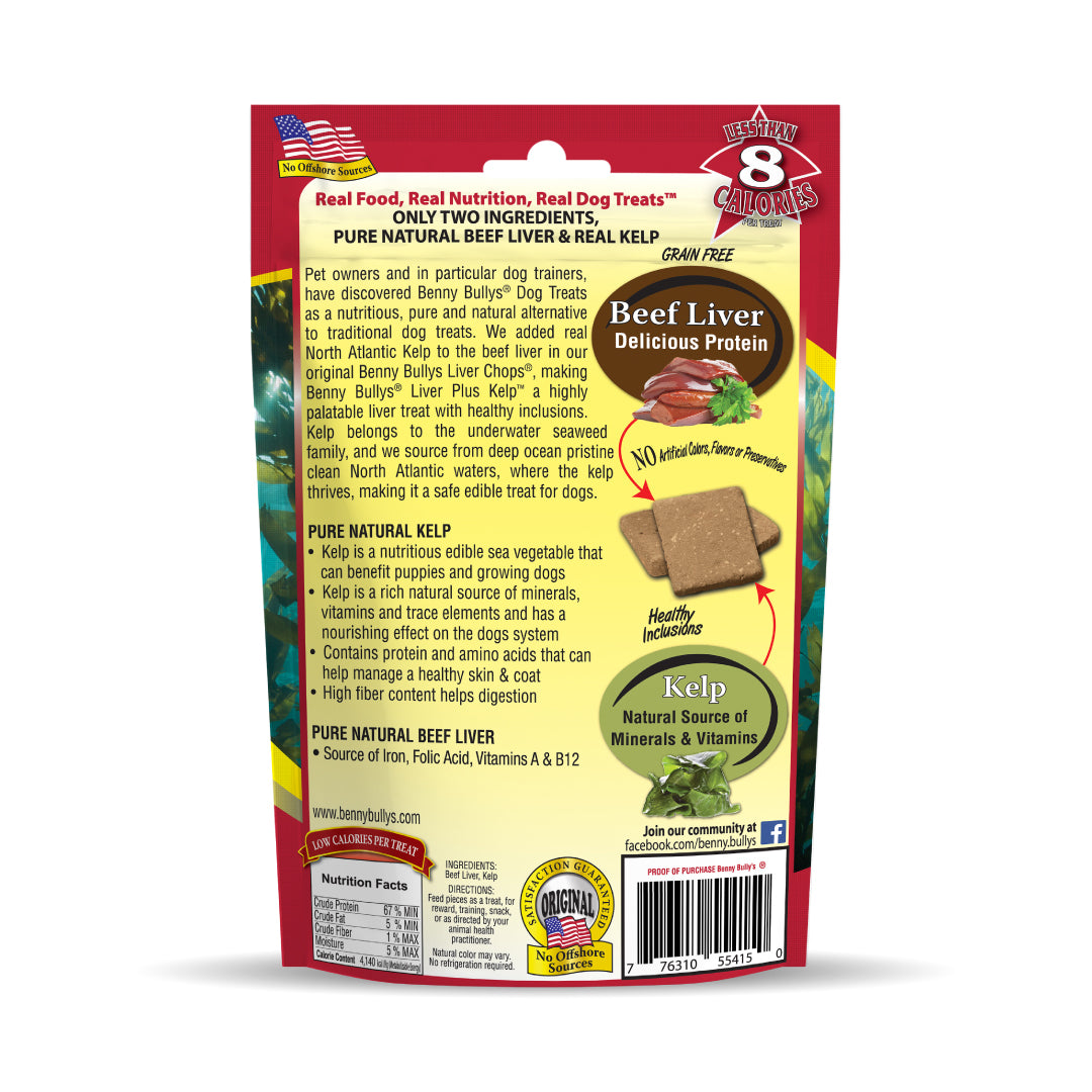 benny-bully-s-liver-plus-friandise-chien-foie-b-uf-kelp image 2