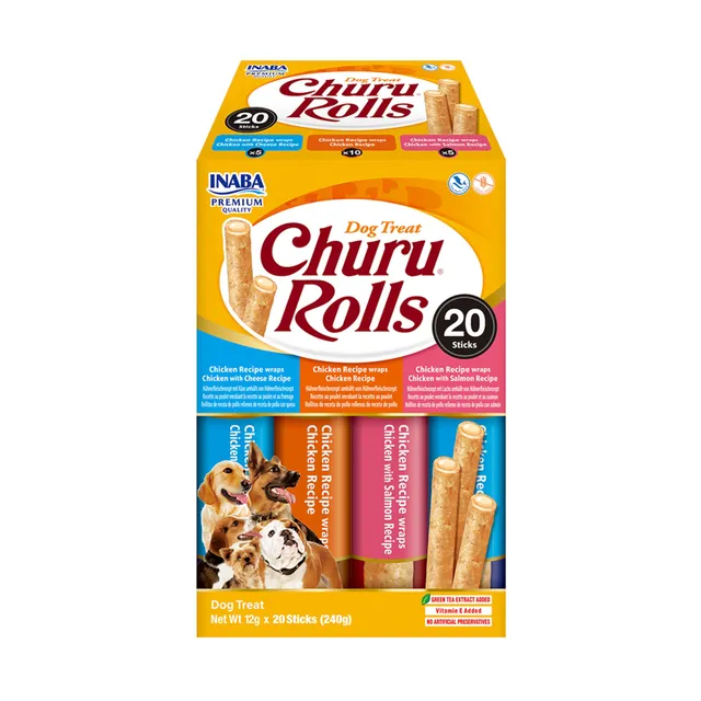 inaba-ciao-churu-dog-rolls-friandise-chien-poulet-240-g image 1