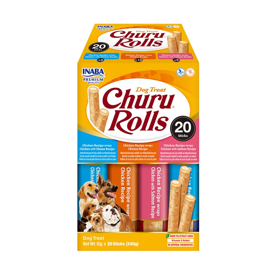 inaba-ciao-churu-dog-rolls-friandise-chien-poulet-240-g image 1