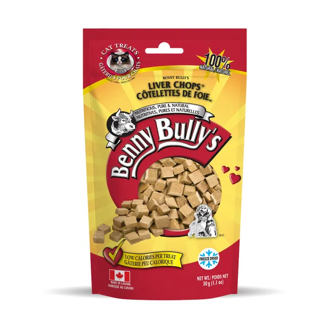 benny-bully-s-liver-chops-friandise-chat-foie-b-uf image 1
