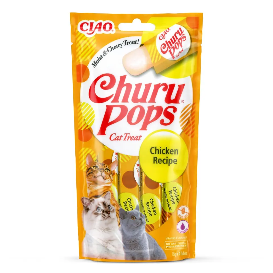 inaba-churu-pops-friandise-chat-gel-e-poulet-4x15g image 1