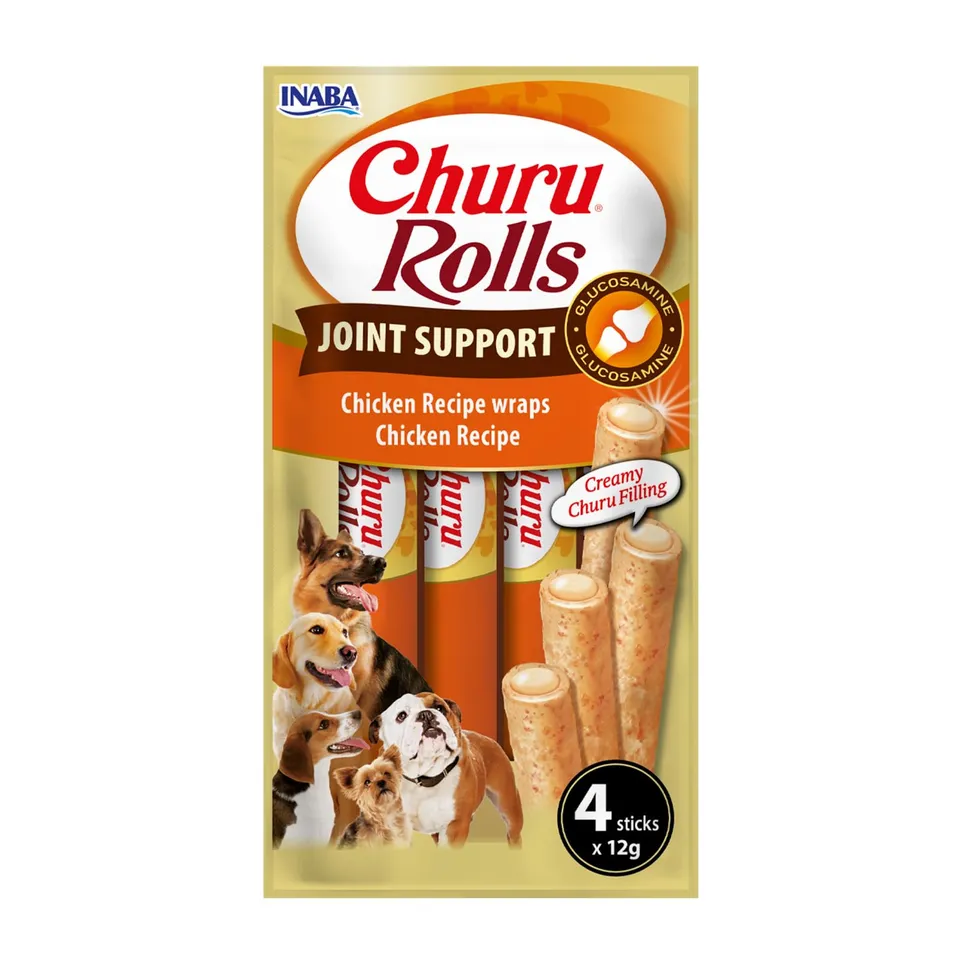 inaba-churu-rolls-friandise-chien-poulet-articulations-4x12-g image 1