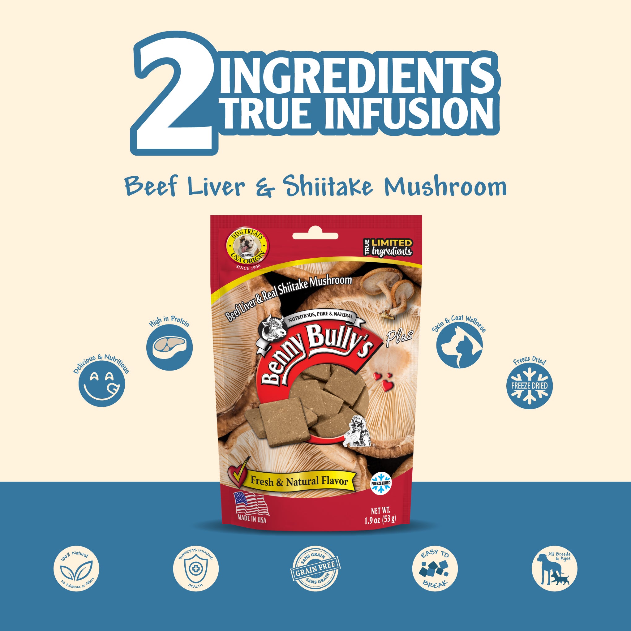 benny-bully-s-liver-plus-foie-b-uf-shiitake-friandise-chien image 3