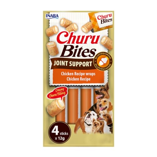 inaba-churu-bites-joint-support-friandise-chien-poulet-glucosamine-4x12g image 7