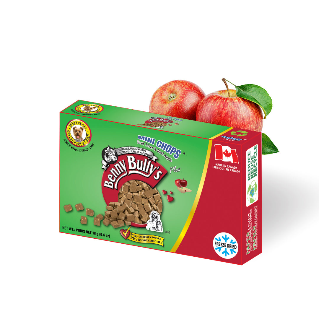 benny-bully-s-mini-chops-friandise-chien-foie-pomme-lot-12 image 3