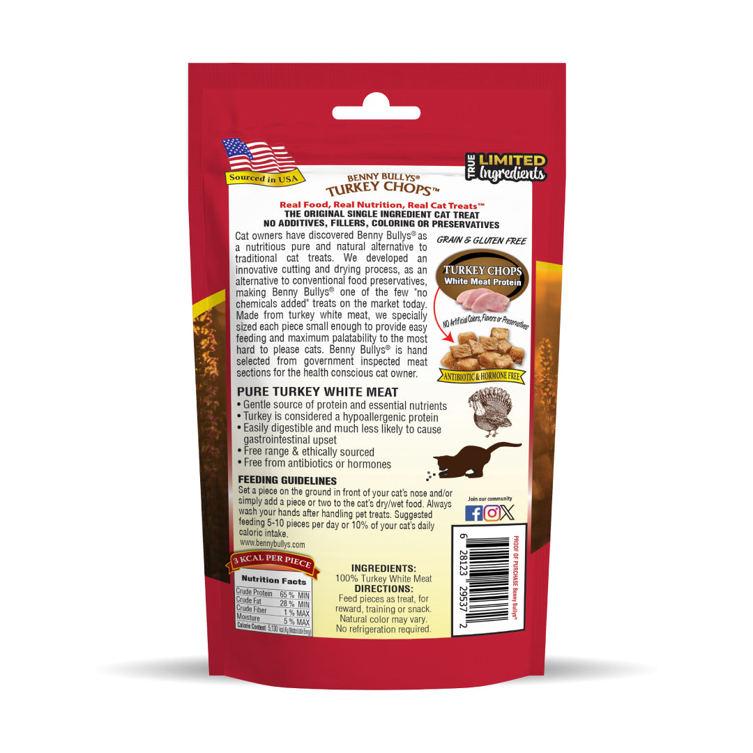 benny-bully-s-turkey-chops-friandise-chat-dinde-hypoallerg-nique image 2