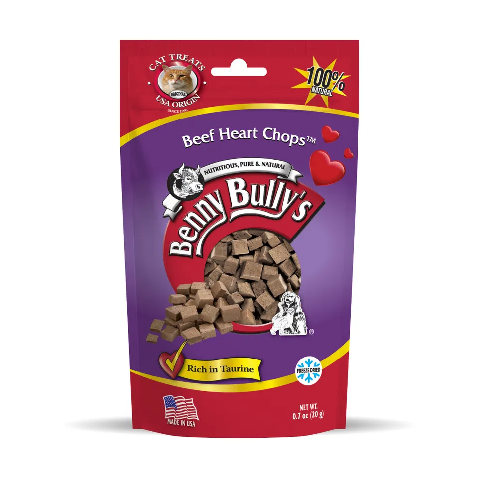 benny-bully-s-single-ingredient-friandise-chat-c-ur-b-uf-lyophilis image 1
