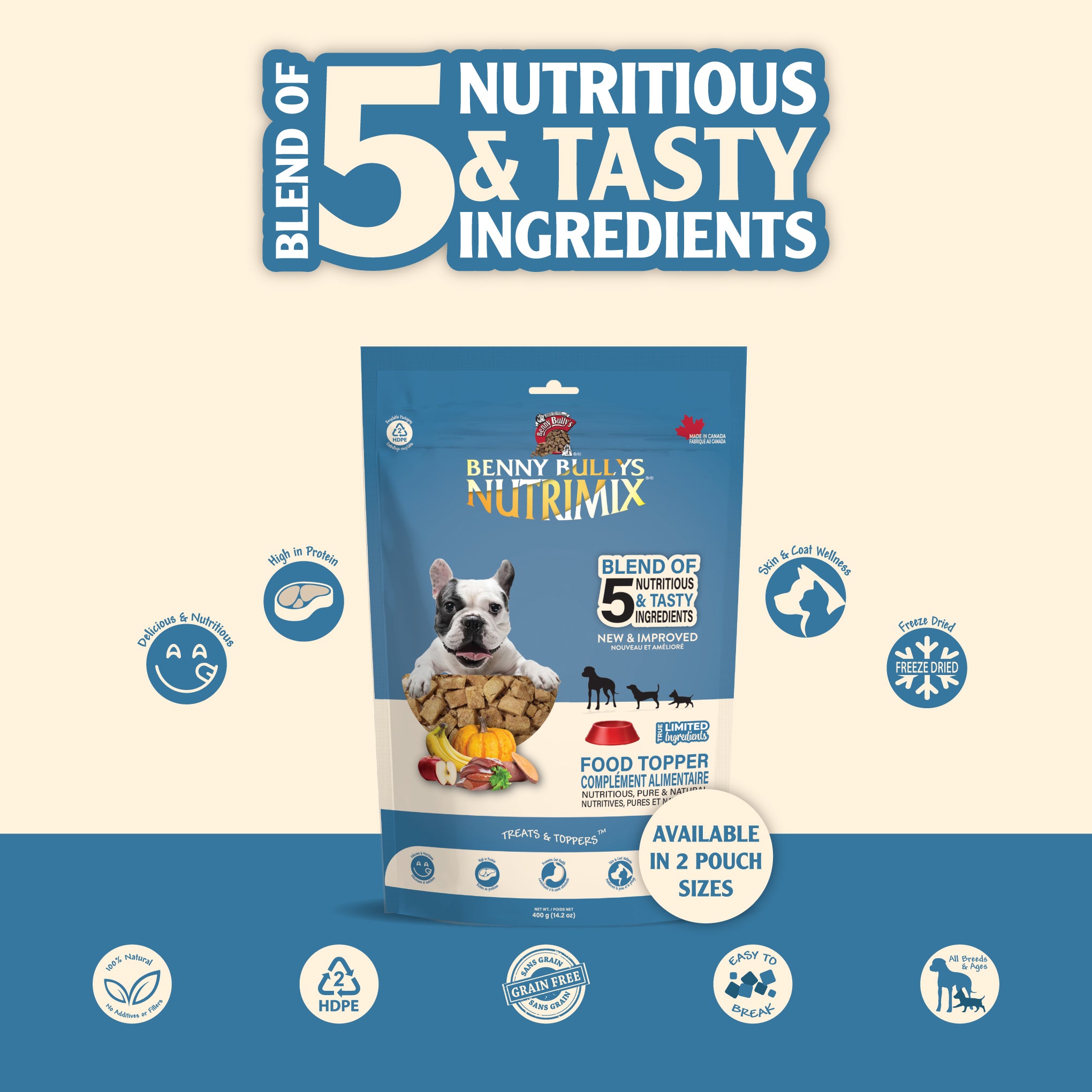 benny-bully-s-nutrimix-foie-b-uf-friandise-chien-436-g-fruits image 3