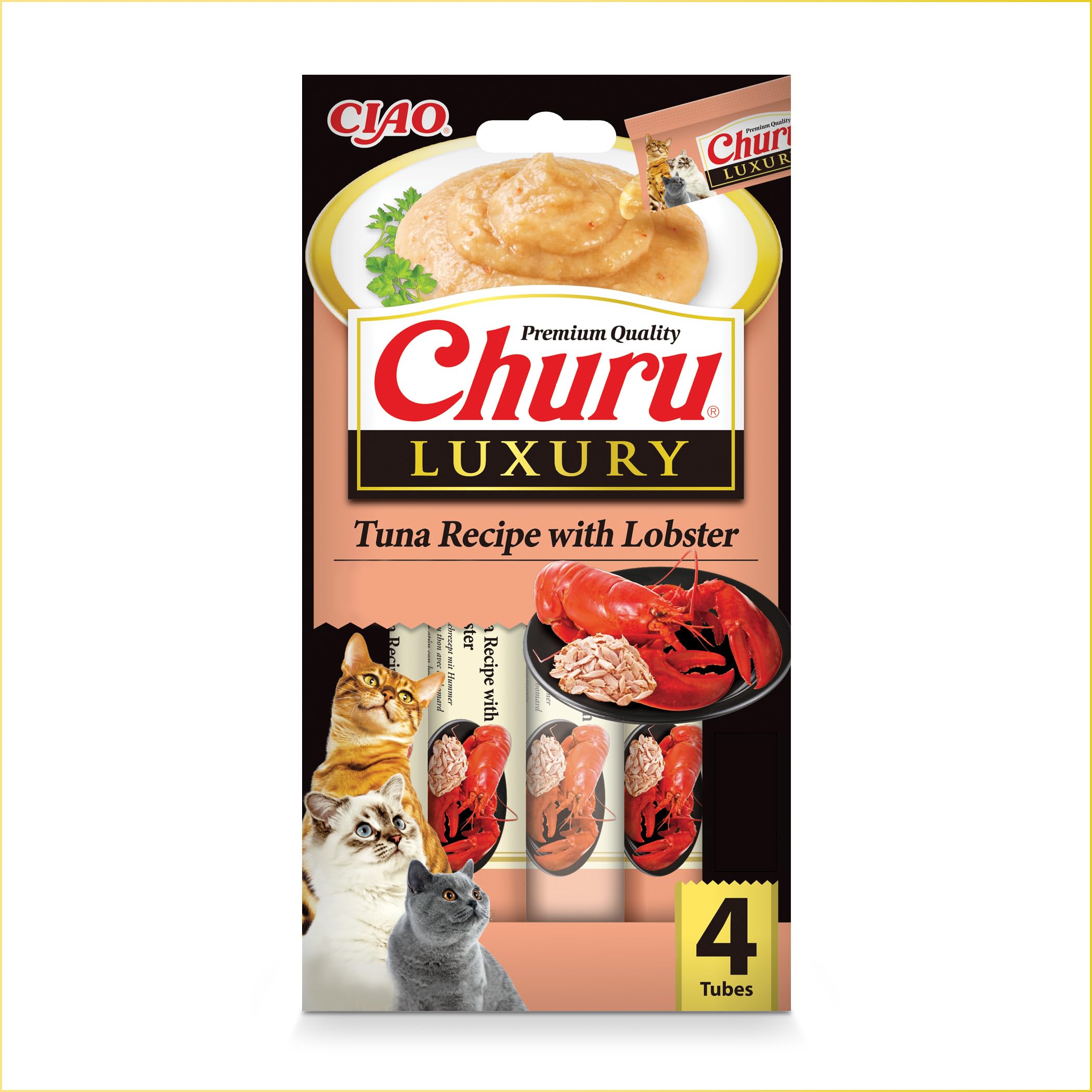 inaba-churu-luxury-pur-e-chat-thon-homard-4x14g-sans-c-r-ales image 2