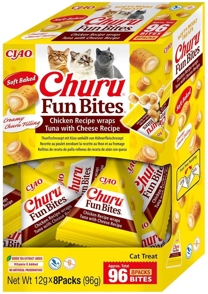 inaba-churu-dog-friandise-chien-poulet-thon-fromage-96g image 1