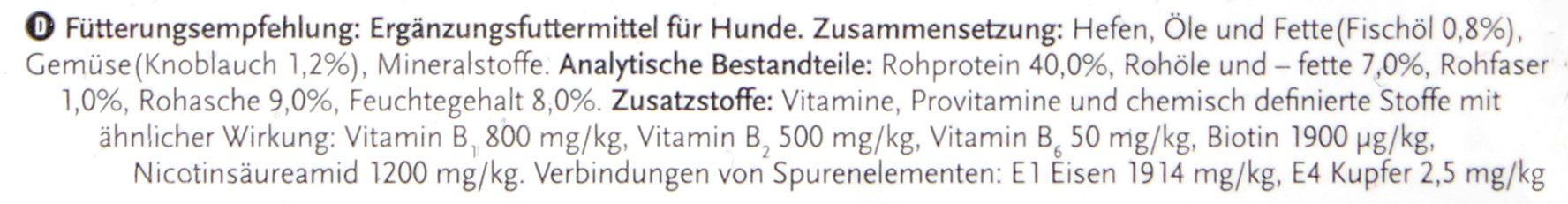 8in1-vitality-levure-de-bi-re-chien-ail-260-comprim-s image 4