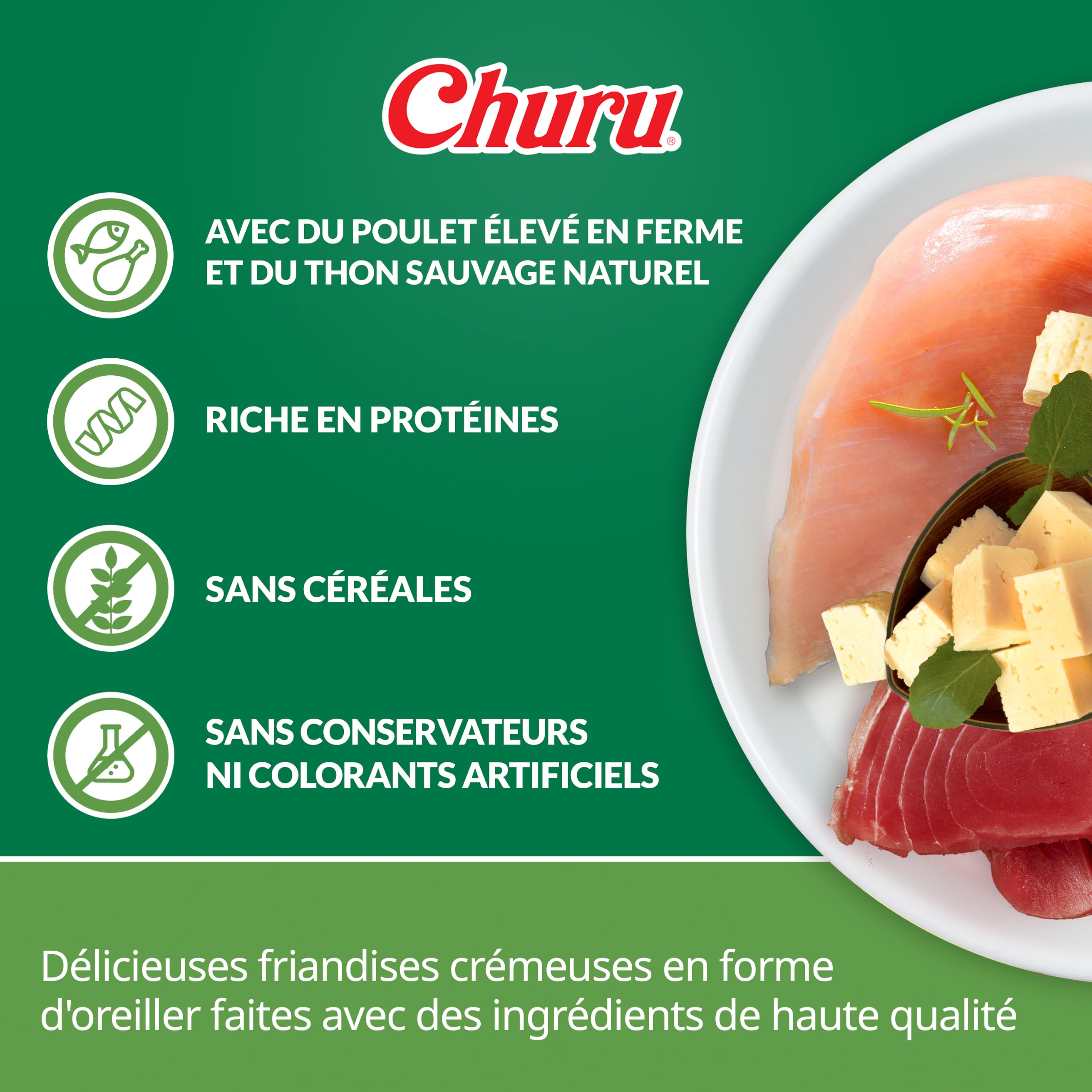 inaba-churu-dog-bites-friandise-chien-poulet-192-g-tendre image 2
