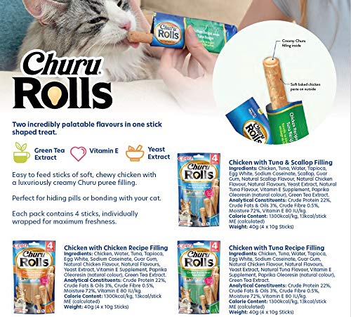 inaba-churu-rolls-b-tonnet-poulet-4x10g-friandise-chat image 8