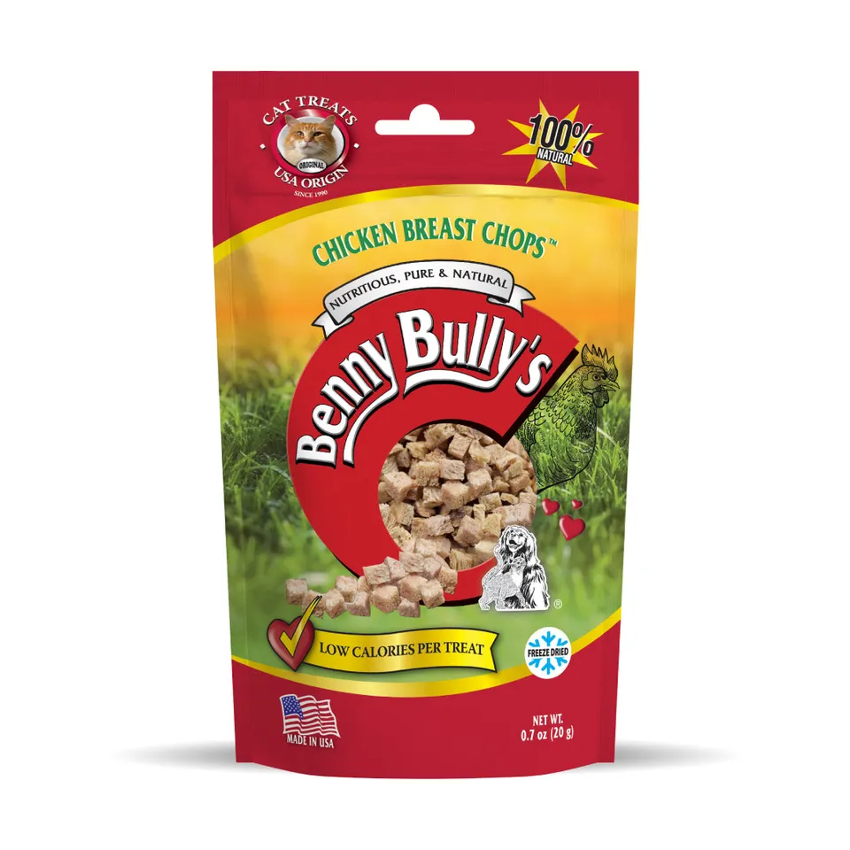 benny-bully-s-chicken-breast-chops-friandise-chat-poulet image 1