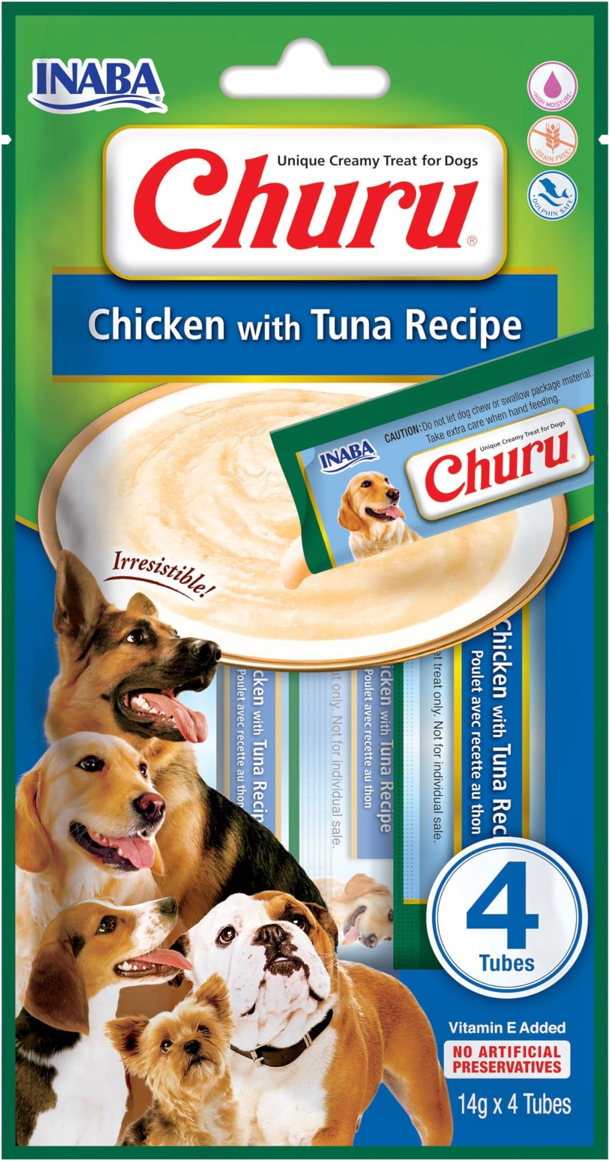 inaba-churu-dog-pur-e-poulet-thon-4x14g-friandise image 8