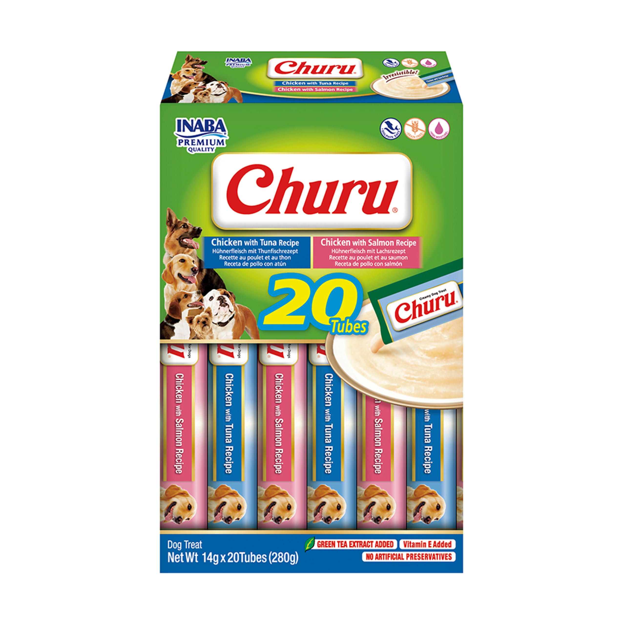 inaba-churu-dog-friandise-chien-poulet-280-g-cr-meuse image 1