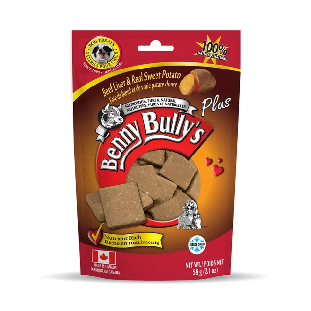 benny-bully-s-liver-plus-friandise-chien-foie-patate-douce image 1