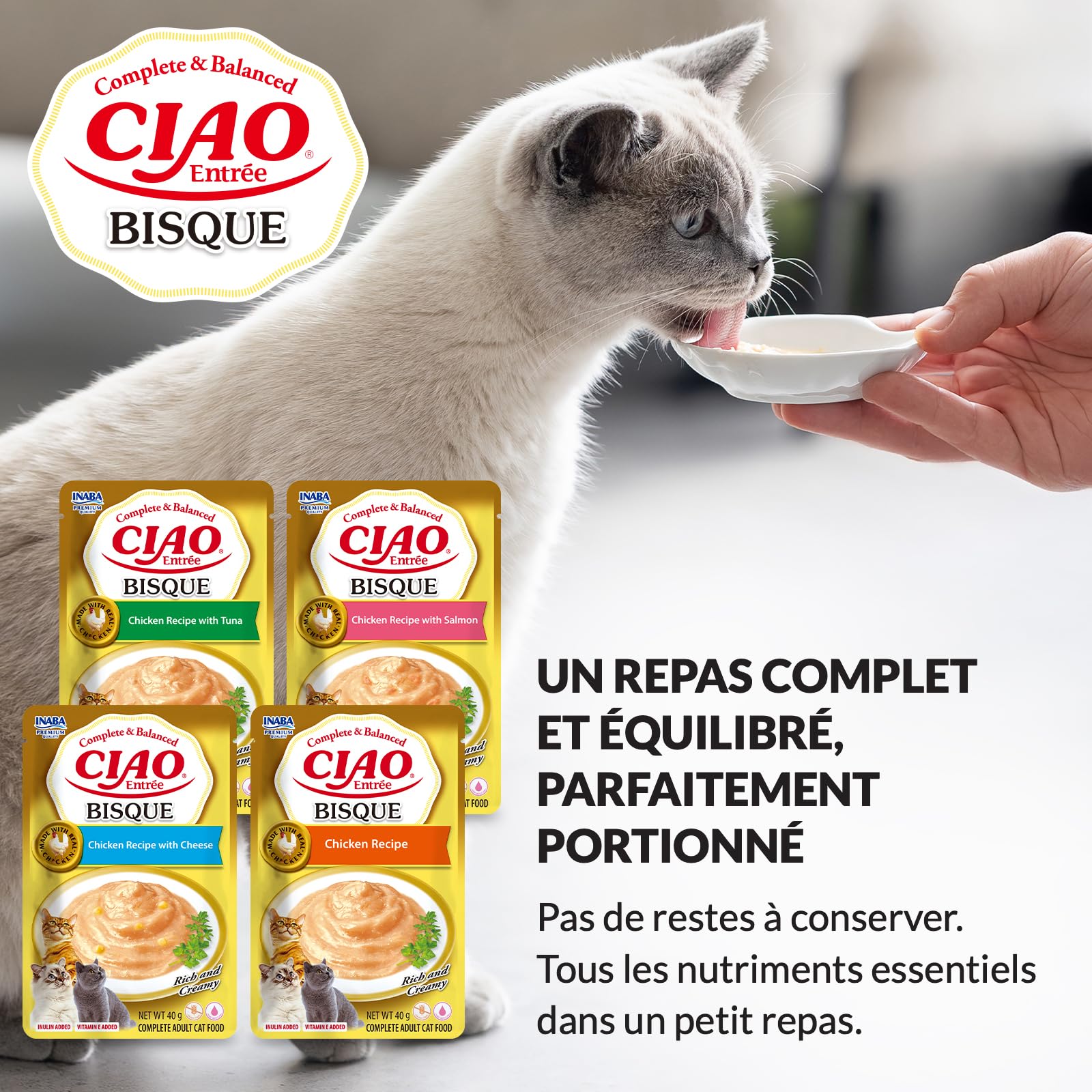 inaba-ciao-entr-e-bisque-repas-chat-poulet-40-g-lot-de-12-complet image 4
