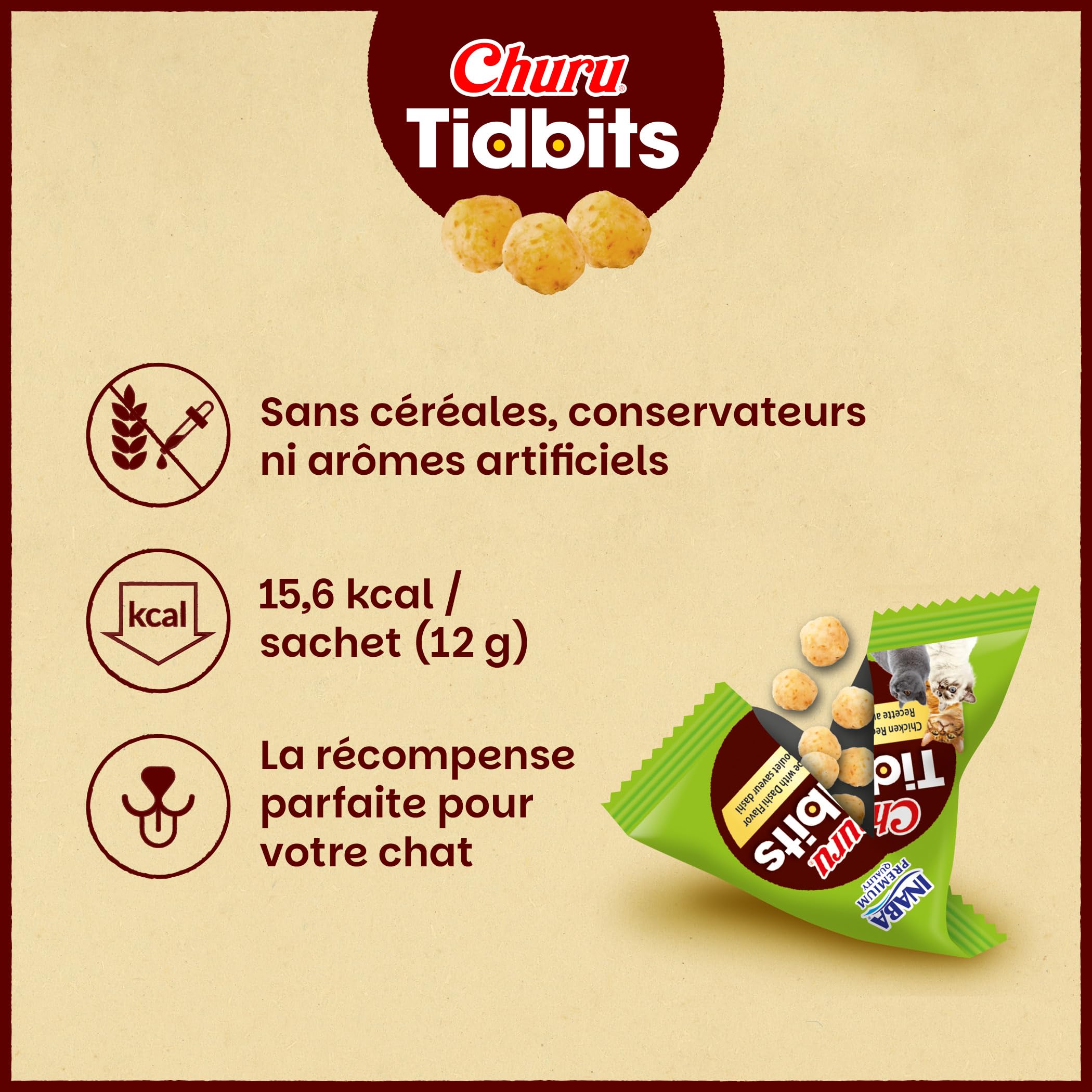 inaba-churu-tidbits-bouch-e-chat-poulet-dashi-36g-riche-en-eau image 5