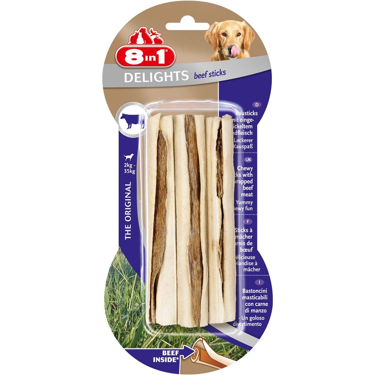 8in1-delights-beef-sticks-boeuf-chien-75g-3pcs image 1