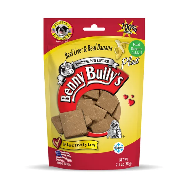 benny-bully-s-liver-plus-foie-de-b-uf-banane-friandise-chien image 1