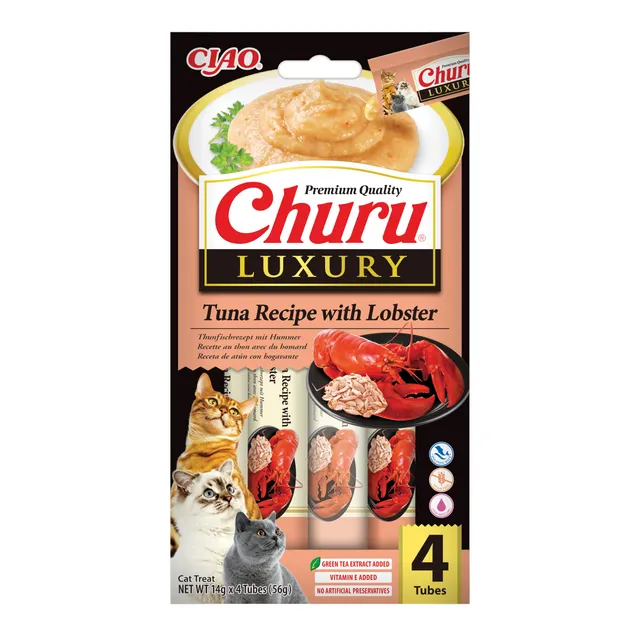 inaba-churu-luxury-pur-e-chat-thon-homard-4x14g-sans-c-r-ales image 1
