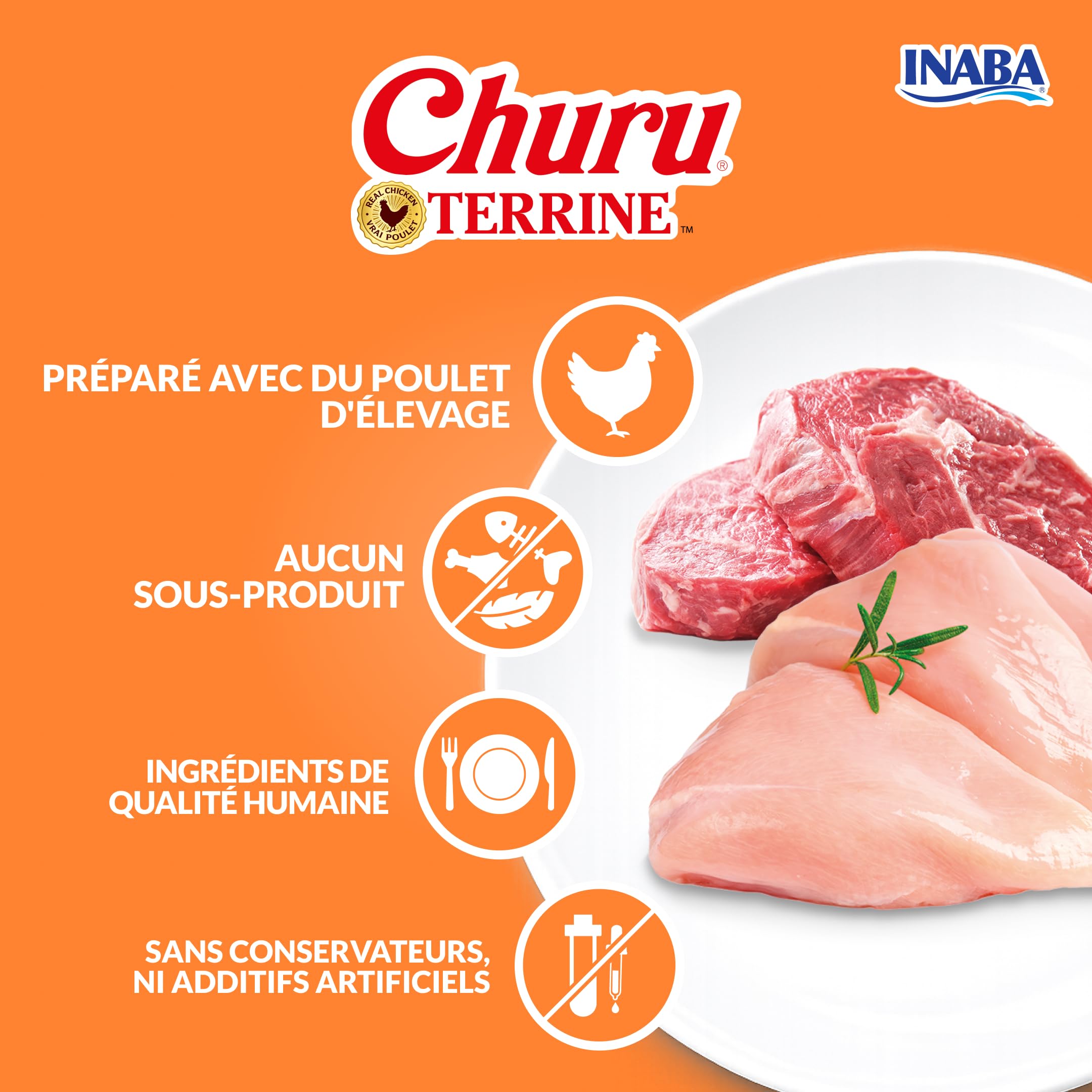 inaba-churu-terrine-friandise-chien-poulet-b-uf-4x56g-grand image 6