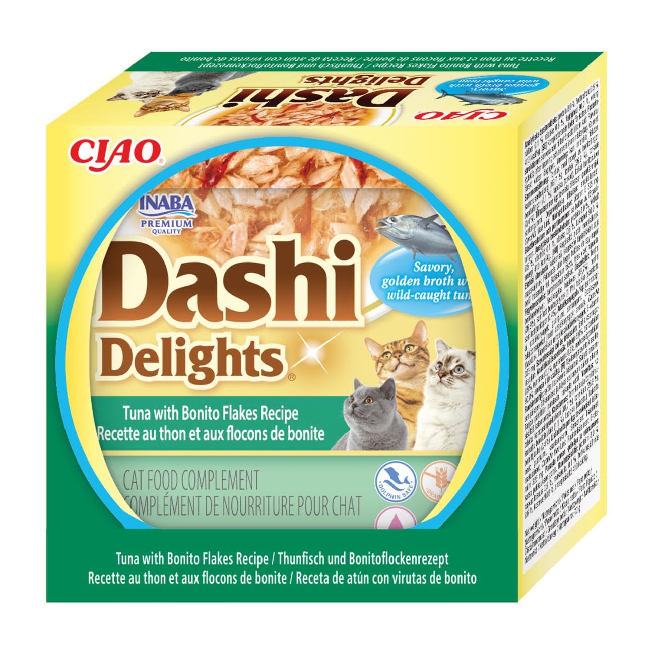 inaba-dashi-delights-soupe-chat-thon-70-g-lot-de-6-sans-c-r-ales image 2