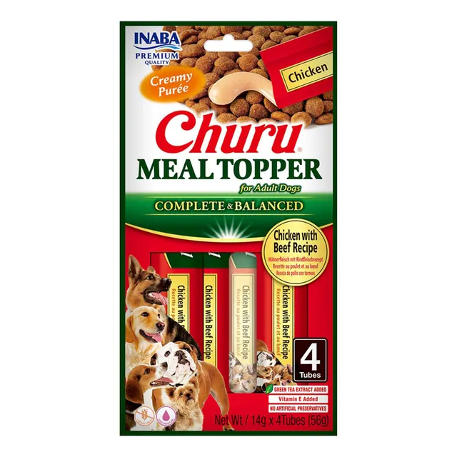 inaba-churu-dog-pur-e-chien-poulet-b-uf-56g-quilibr-e image 1