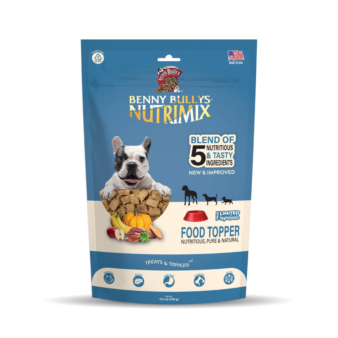 benny-bully-s-nutrimix-topper-chien-foie-b-uf-436-g-lyophilis image 1