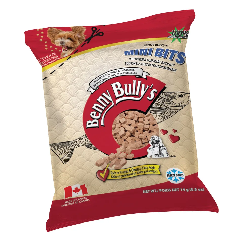 benny-bully-s-mini-bits-friandise-chien-poisson-romarin image 1