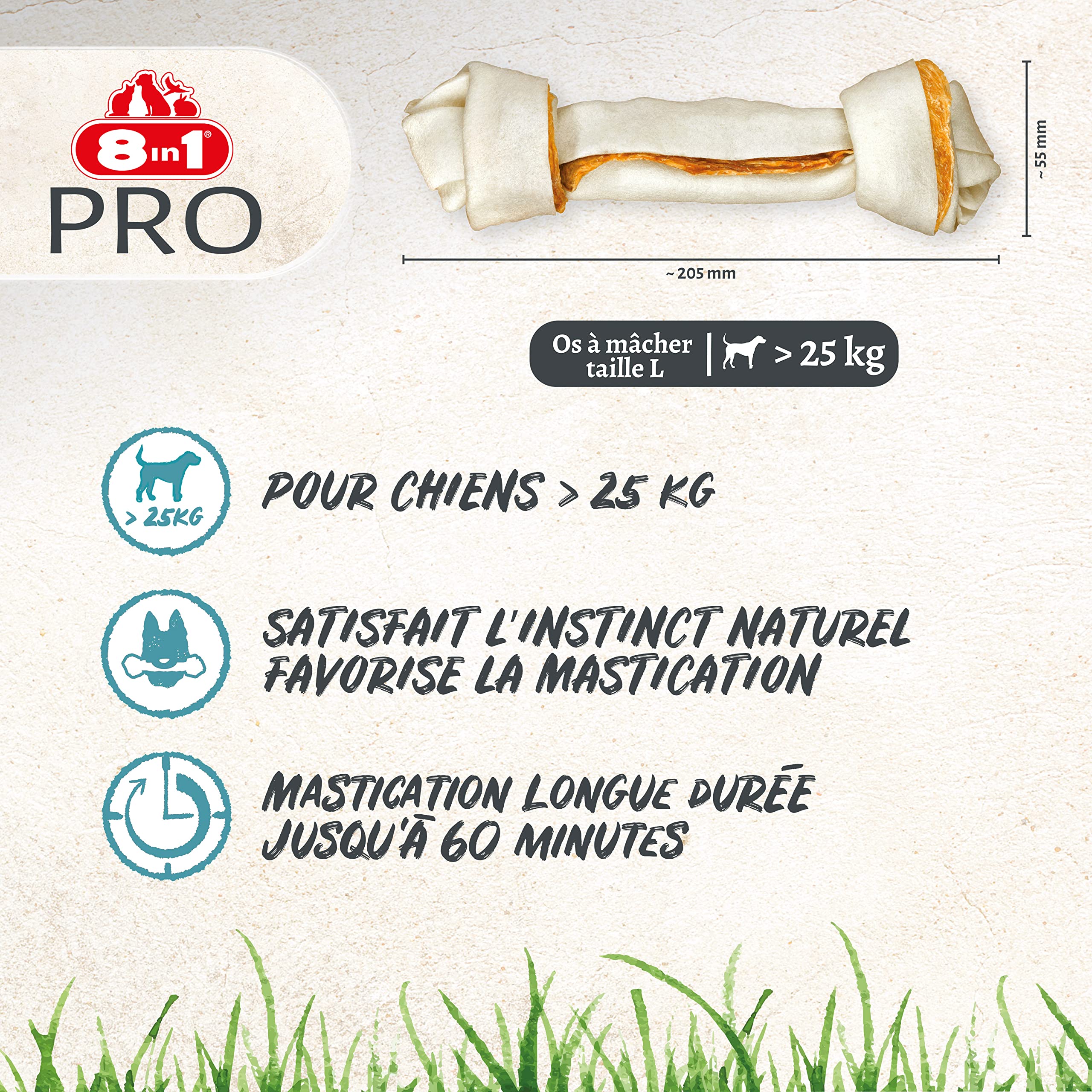 8in1-pro-dental-os-m-cher-chien-grande-taille-l-85g image 2