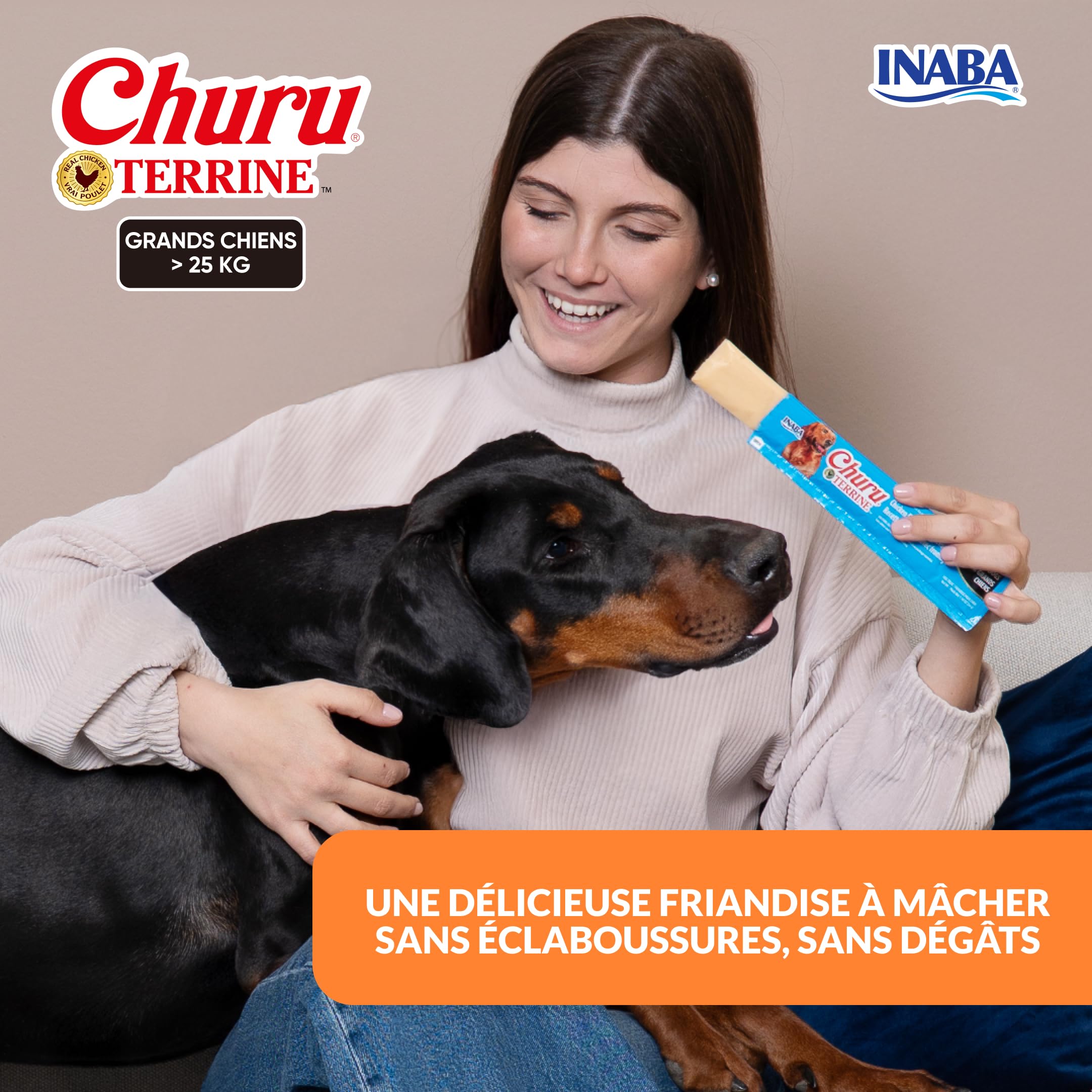 inaba-churu-terrine-friandise-chien-poulet-b-uf-4x56g-grand image 4