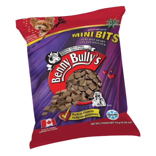 benny-bully-s-mini-bits-c-ur-de-b-uf-friandise-chien-pillow-pack image 1