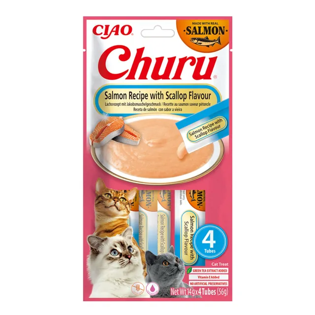 inaba-ciao-churu-pur-e-chat-saumon-p-toncle-56-g-vitamine-e image 1