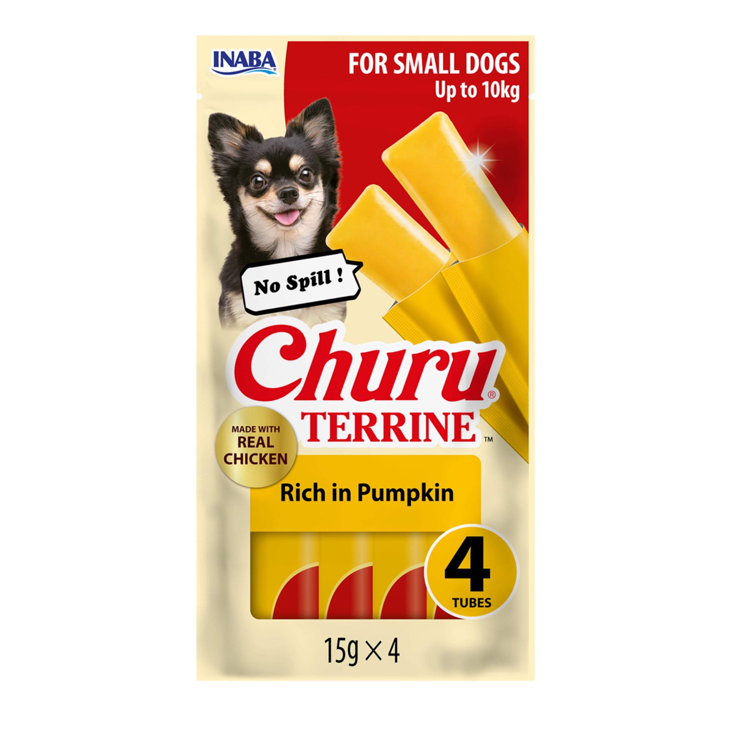 inaba-churu-terrine-friandise-chien-citrouille-4x15-g image 1