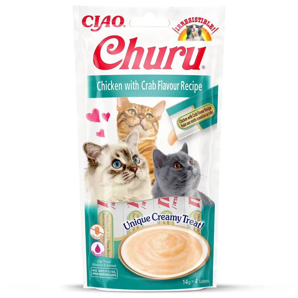 inaba-churu-cat-cr-me-chat-poulet-crabe-4x14g image 1