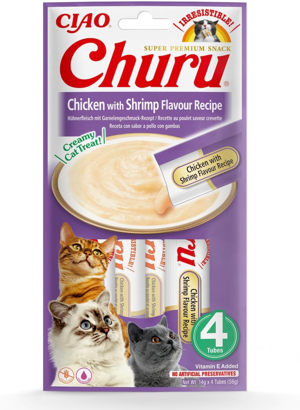 inaba-churu-cat-cr-me-chat-poulet-crabe-4x14g image 8