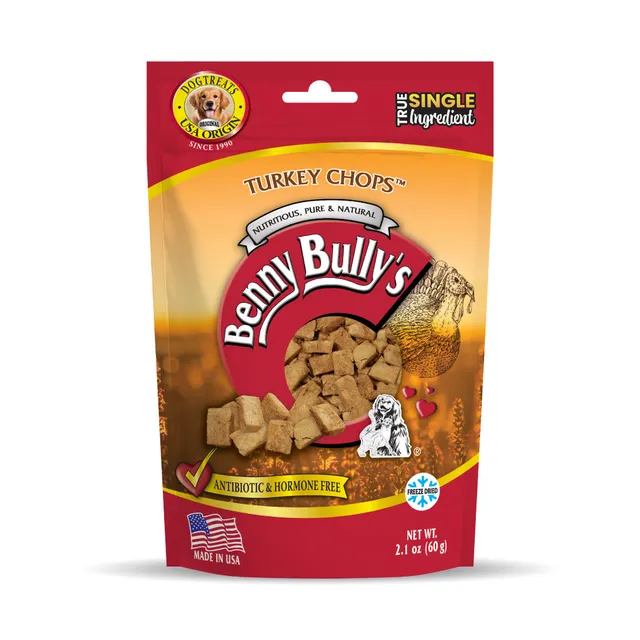 benny-bully-s-turkey-chops-dinde-pure-friandise-chien-hypoallerg-nique image 1