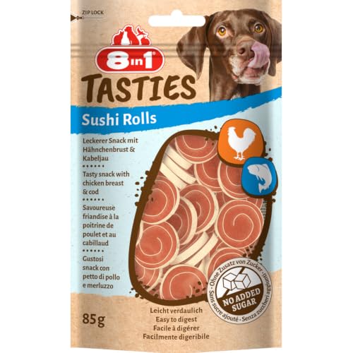 8in1-tasties-sushi-friandise-chien-poulet-morue-85g-prot-ines image 3
