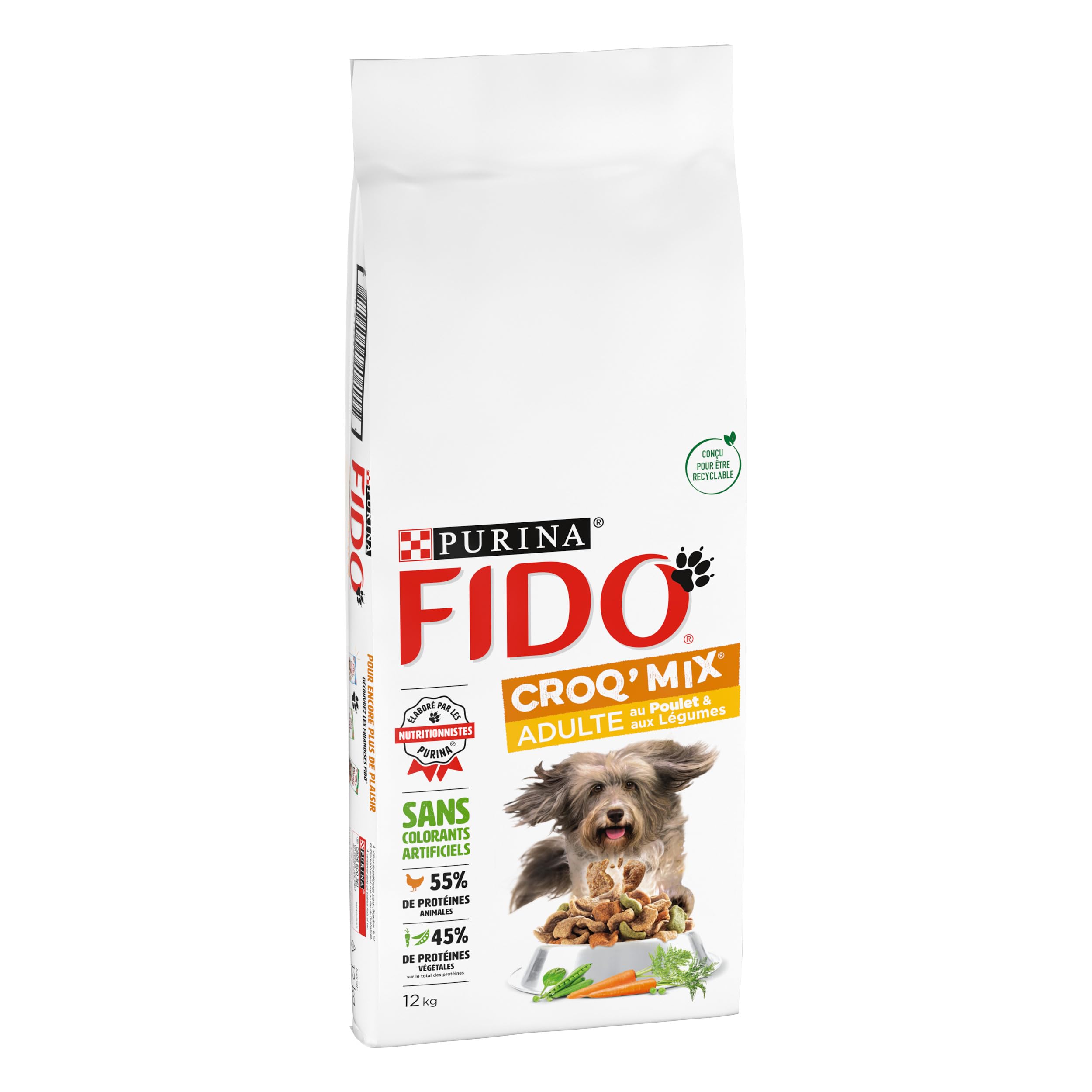 fido-croq-mix-croquettes-chien-poulet-l-gumes-12-kg image 3