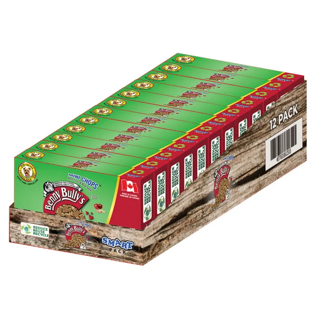 benny-bully-s-mini-chops-friandise-chien-foie-pomme-lot-12 image 1