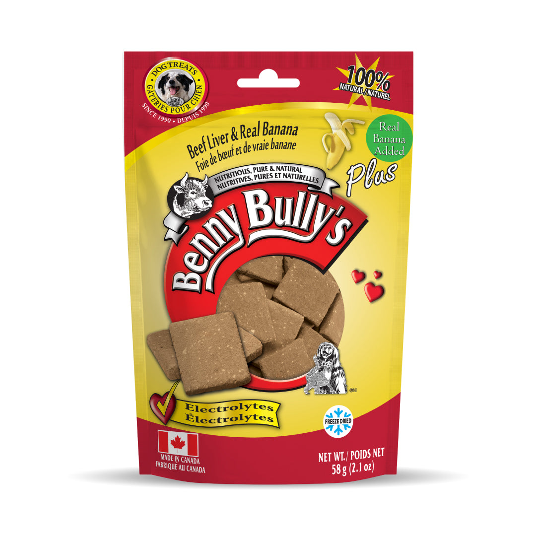 benny-bully-s-liver-plus-friandise-chien-foie-b-uf-banane image 1