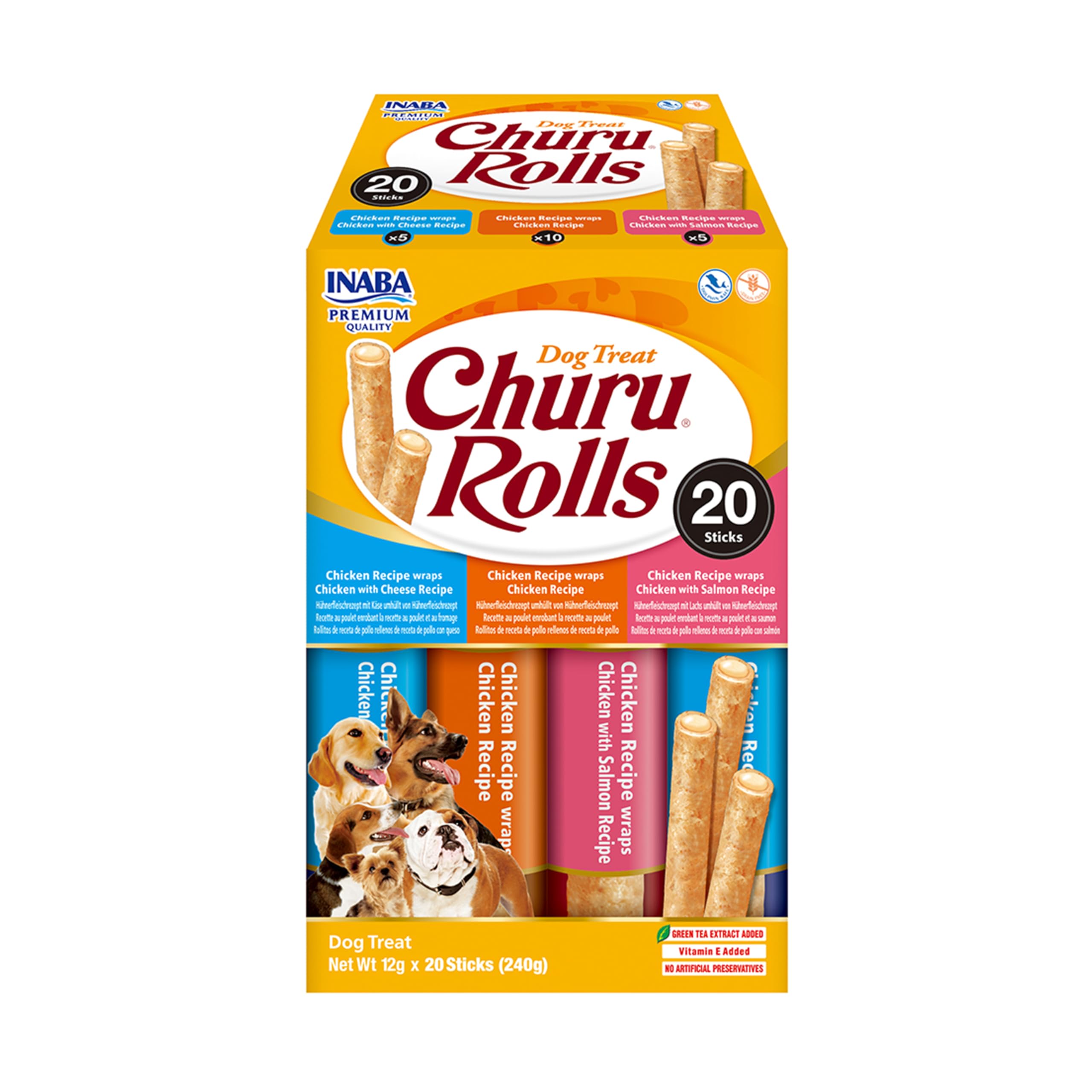 inaba-ciao-churu-dog-rolls-friandise-chien-poulet-240-g image 1