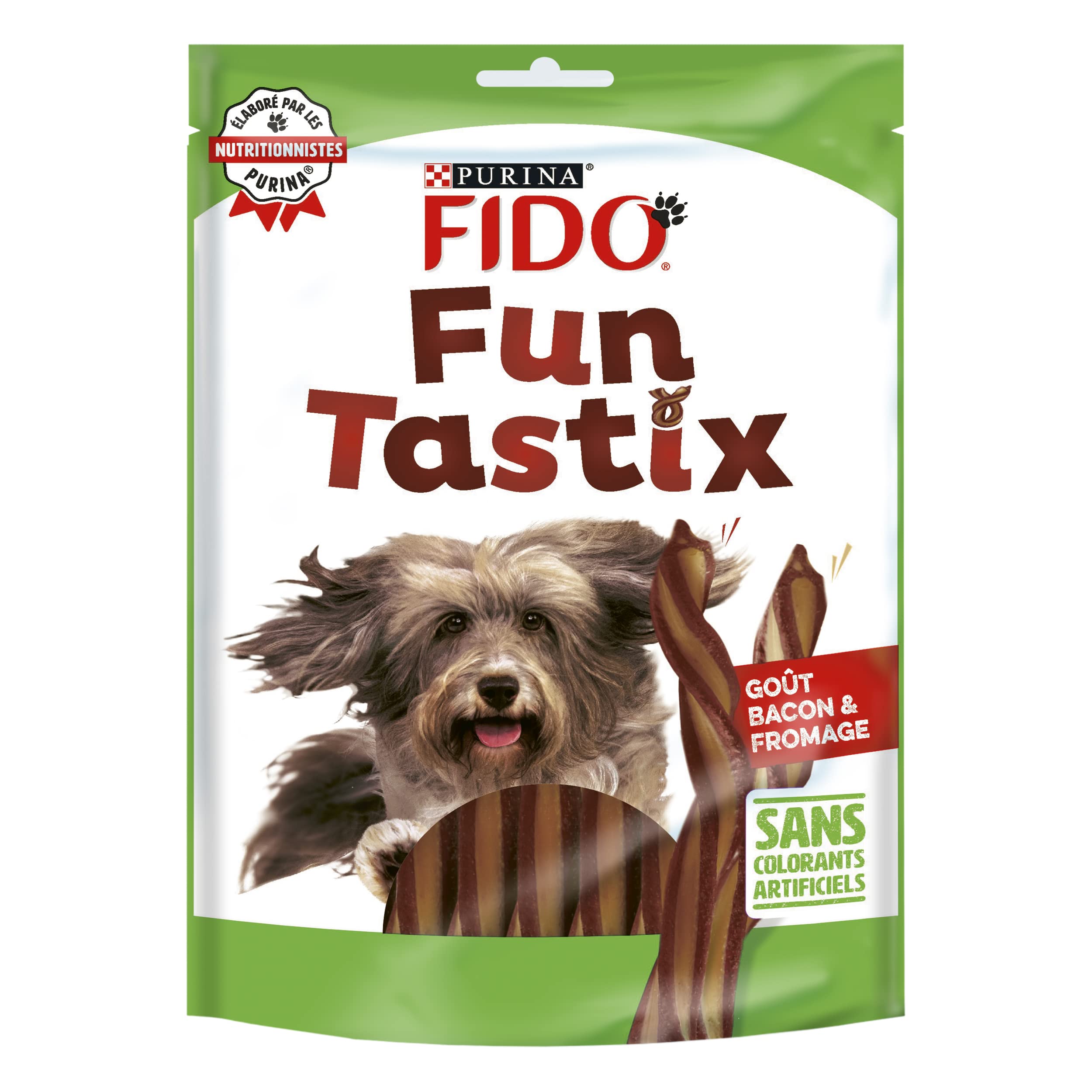 fido-fun-tastix-b-tonnets-chien-bacon-fromage-6-x-150-g image 2